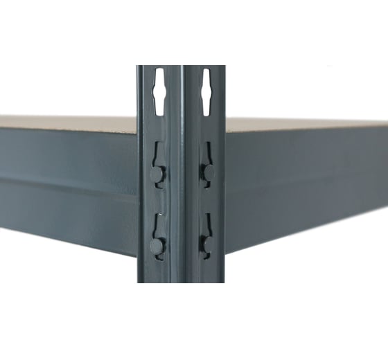 Металлический стеллаж AR SHELVING Rivet 400 180x180x60 см, 4 полки ХДФ TR18S406KHKFD8TCI0
