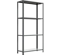 Стеллаж IRONMEBEL Urban 2000x1000x400 мм. 4 полки M-STC100x40x100x200x4RAL7015