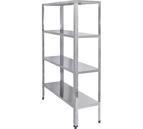 Стеллаж кухонный Luxstahl СР-1800*1200*600/4 нерж. мко025