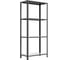 Стеллаж IRONMEBEL Urban 1800x800x400 мм. 4 полки M-ST100x40x80x180x4RAL7015 1