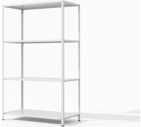 Стеллаж металлический ГТС ТС Лайт, 2000x1000x500 мм, полки: 4 шт 99-20105004