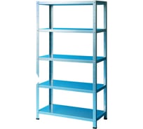 Стеллаж металлический ВОЛЯ 5 полок 42380