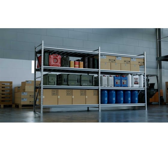 Система хранения IRONMEBEL optimus pro h-2000 zn, 3 яруса, 2600x1000 мм M-ССГР2000ОЦ26001000