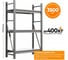 Металлический стеллаж IRONMEBEL optimus pro h-1500 zn, 3 яруса 1500x700 M-СГР1500ОЦ1500700ОЦ3 2