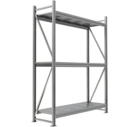 Металлический стеллаж IRONMEBEL Optimus Pro h-2000 Zn, 3 яруса 1800х700 M-СГР20001800700ОЦ3