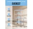 Стеллаж Everest 125-40/100/200-4 перфорированный ST125/40/100/200-4P 2