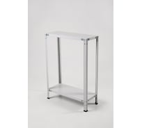 Стеллаж ООО ФУРАМА СТФЛ 1000х1000х600 мм, 2 полки, серый СТФЛ101060-2