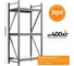 Металлический стеллаж IRONMEBEL Optimus Pro h-2000 Zn, 3 яруса 1500х600 M-СГР20001500600ОЦ3 2