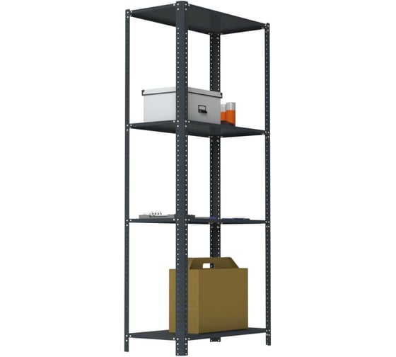 Стеллаж Metalex AIR 2200х800х500 (4 полки ) серый  / ООО Металекс 109231 1
