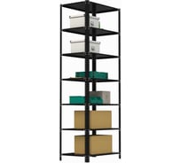 Стеллаж ООО Металекс AIR 2200х1000х500 (7 полок) чёрный / 109532