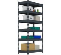 Стеллаж ООО Металекс HARD 2200х1200х600 6 полок (серый) / 106312