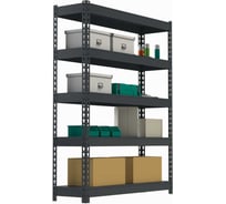 Стеллаж ООО Металекс HARD 2200х1400х600 5 полок (серый) / 106298