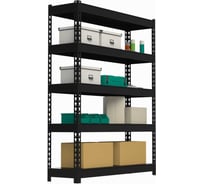 Стеллаж ООО Металекс HARD 1800х1400х500 5 полок (чёрный) / 106436