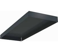 Полка основная металлическая ООО Металекс с комплектом траверс для стеллажей серии HARD 1400х500 (серая) 106368