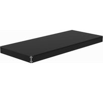 Полка основная металлическая ООО Металекс с комплектом траверс для стеллажей серии HARD 1400х600 (чёрная) 106546