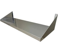 Полка навесная из нержавеющей стали ООО ФУРАМА 120х30 см ПНН12030