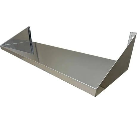 Полка навесная из нержавеющей стали ООО ФУРАМА 120х30 см ПНН12030