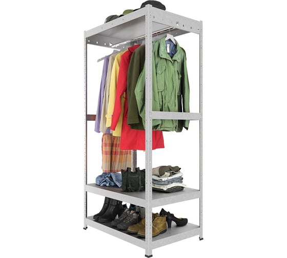 Металлический стеллаж First Logistik HIT HANG 912х600х1824 мм, оц. LS 090618.00.H-00-00