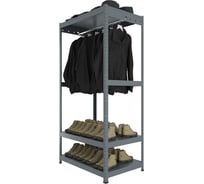 Металлический стеллаж First Logistik HIT HANG 912х600х1824 мм, RAL7012, LS 090618.00.H-01-01