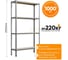 Стеллаж HONEYCOMB Optimus Hook 2000х1200х600, 4 полки M-ЛФ2000х1200х600х4 2