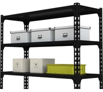 Стеллаж ООО Металекс Metalex MID 2000х1400х500 5 полок, чёрный 107443