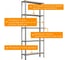Стеллаж HONEYCOMB Optimus Hook 2200х1000х400, 5 полок M-ЛФ2200х1000х400х5 4