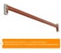 Балка паллетного стеллажа HONEYCOMB 2700х130х50х1,5 мм, 3100 кг M-БСПА2700х3100 3