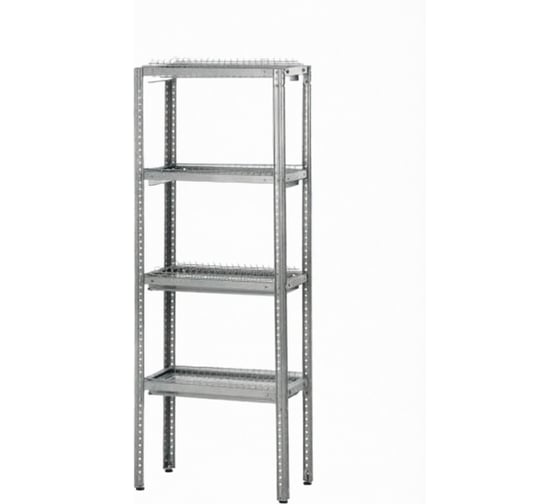 Стеллаж для сушки посуды Mecon ССПн - 1000*300*1600 Norma Inox (сетки стаканы - 2 шт.; сетки тарелки - 2 шт.; без под.) ССП-NIn10030160-2с-2т-б/п