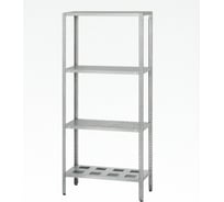 Стеллаж полочный Mecon СПЛб - 1000*500*1800 Base (полка сплошная 4 шт.) СПЛ-B10050180-4С