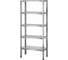 Стеллаж полочный СПЛп Mecon Profi Ral, полка сплошная 5 шт. 1500x600x1800 СПЛ-PR15060180-5С 1