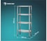 Стеллаж полочный СПЛп Mecon Profi Inox, полка сплошная 4 шт. 1000x500x1800 СПЛ-PIn10050180-4С 3