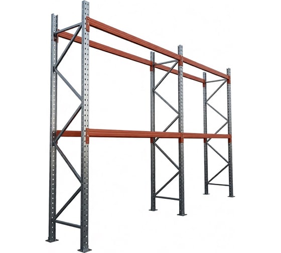 Стеллаж паллетный HONEYCOMB 3500х3800х1000 2 яруса M-ССПА3500х3800х1000х2