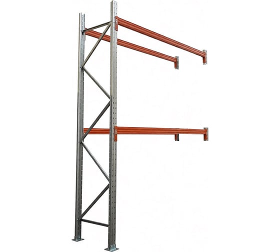 Доп секция паллетного стеллажа HONEYCOMB 3500х1800х1000 2 яруса M-ДСПА3500х1800х1000х2