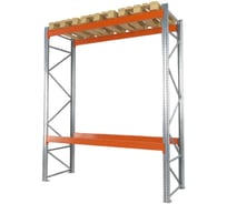 Паллетный стеллаж УЗТСО Секция (ВхШхГБхГ) 2500х2700х100х1050 2 яруса 1323651297278