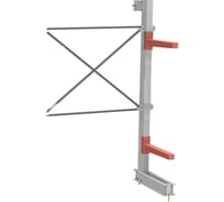 Консольный стеллаж УЗТСО Доп.Секция (ВхШхГ) 3000х1000х1500мм 2 яруса консолей 6682184339448