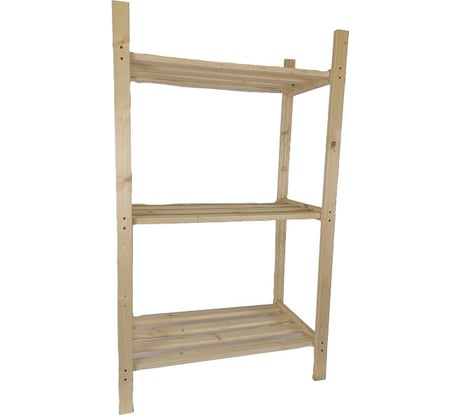 Стеллаж ТДВ 3 полки, 69x114,2x34 см, без крестовины 1801023
