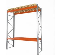 Грузовой стеллаж УЗТСО Секция (ВхШхГхВБхГ) 3000х2500х90х1000 2 яруса 3777165375782