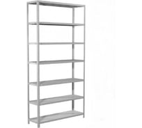 Стеллаж ООО ФУРАМА СТФ 2000x1000x300 мм, 7 полок, серый СТФ201030-7 20820015