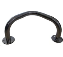 Отбойник T-ROLL D-38мм угловой двухножковый отдельностоящий нерж. TRB-07