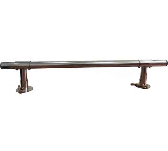 Отбойник T-ROLL D-42мм сборный проходная ножка отдельностоящий L-100см нерж. TRB-100/42СБП