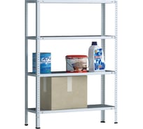 Стеллаж Завод металлоизделий METOS 1950x1000x500 мм, 4 полки 22014510