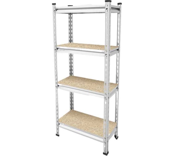 Стеллаж Everest Beamy Simple-D16-150-30/60/120-4 Оцинкованный STBDS150/30/60/120/4Zn