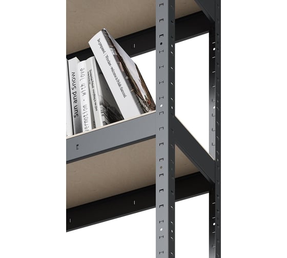Металлический стеллаж First Logistik HIT BOARD 912x600x1824, RAL7012 LS 090618.W00-01