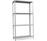Стеллаж СТ металлический КОРДЛЕНД 100х70х30, 4 полки, серый STJ00031 1