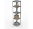 Стеллаж ООО Металекс Metalex Kit Comfort 1800х400х400, 5-ть полок, оцинкованный 401367 3