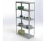 Стеллаж ООО Металекс Metalex Kit Comfort 2200х500х500 5-ть полок (Оцинкованный) / 401392 2