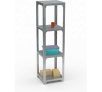Стеллаж ООО Металекс Metalex Kit Comfort 2000х600х600 4-е полки (Оцинкованный) / 401375
