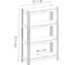 Стеллаж металлический SKIPER SM-1504 (150*75*30см, 4 полки, 150кг на полку, МДФ 4мм) 00-00033459 4