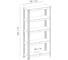 Стеллаж металлический SKIPER SM-1805 (180*90*40см, 5 полок, 150кг на полку, МДФ 4мм) 00-00033458 4