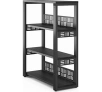 Стеллаж открытый Kobor ST3-140/36 black/wood 221360